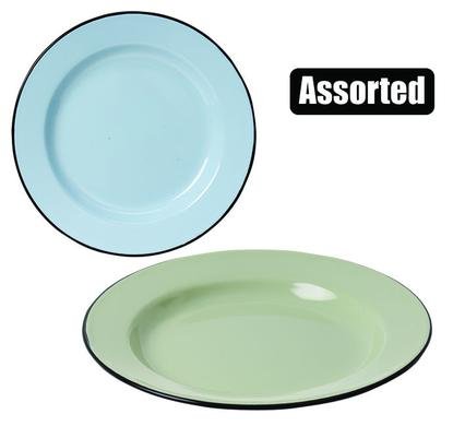 Plate enamel 26cm dinner - cubicps.com